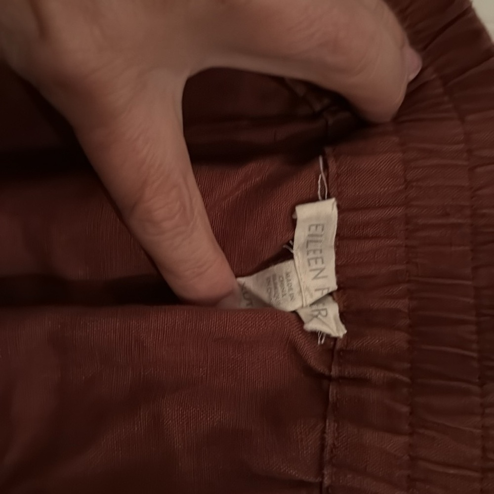 Eileen Fisher 100% Organic linen pants - Picture 3 of 4